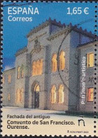 2023-ED. 5649 - Patrimonio Artístico. Fachada Del Antiguo Convento De San Francisco. Ourense - USADO - Oblitérés