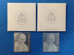 2003 Vaticano E Polonia Francobolli Nuovi Mnh** In Argento 25° Anniversario Pontificato Papa Giovanni Paolo II - Unused Stamps