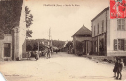 FRANCE - Fraisans - Sortie Du Pont - Carte Postale Ancienne - Otros & Sin Clasificación