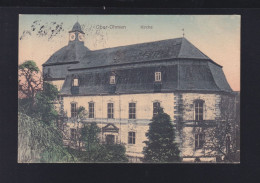 Dt. Reich AK Ober Ohmen Mücke Kirche 1915 - Vogelsbergkreis