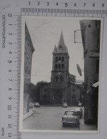 Photo Photographie Vers 1970 BOURG ARGENTAL 4220 Loire église / Commerces Tabac Bar Boucherie - Objects