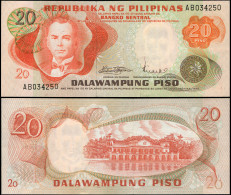 Philippines 20 Piso. ND (1970) Unc. Banknote Cat# P.150a - Philippinen