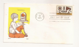 P7 Envelope FDC-USA - Progres In Electronics - First Day Of Issue ,uncirculated 1973 - Other & Unclassified