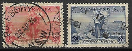 AUSTRALIE   -  1936 .  Y&T N°  106 Oblitéré .  Téléphonie - Used Stamps