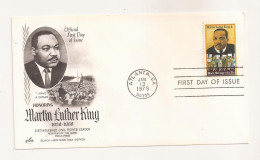 P7 Envelope FDC-USA - Martin Luther King - First Day Of Issue ,uncirculated 1979 - Altri & Non Classificati