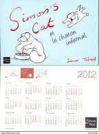 TOFIELD : Calendrier 2012 SIMON'S CAT - Agendas & Calendarios