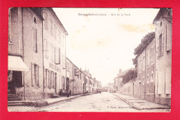 F-40-Roquefort-02A16   Rue De La Gare, Hôtel, Cpa  - Roquefort