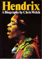 JIMI HENDRIX BY CHRIS WELCH (1978) - A BIOGRAPHY (104 Pages - Format 19x26 Incluses Nombreuses Photos N&B - Culture