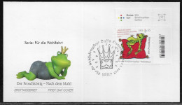 Germany. FDC Mi. 3359.  Welfare: Stories Of The Brothers Grimm 2018. The Frog King.  FDC Cancellation On Cachet Envelope - 2011-…
