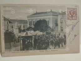 Italia Regio Calabria Piazza Vittorio Emanuele 1902 - Autres & Non Classés