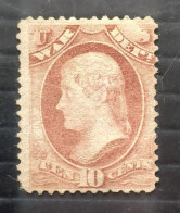 UNITED STATE 1873 JEFFERSON SC N O88 MNG OFFICIAL STAMP WAR DEPT - Nuovi
