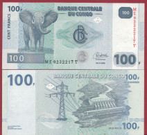 Congo --100 Francs ---2022--UNC---(483) - República Democrática Del Congo & Zaire