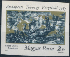 ** 1983 Budapesti Tavaszi Fesztivál Vágott Bélyeg - Sonstige & Ohne Zuordnung