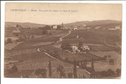 69.547 / CHIROUBLES - Vue Générale Depuis La Route De Lancié - Chiroubles