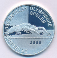 Holland-Antillák 2000. 25G Ag "2000. évi Olimpiai Játékok Sydney" T:PP  Netherlands Antilles 2000. 25 Gulden Ag "Olympic - Non Classés