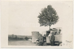 * T4 1931 Cebe, Tebea; Teherautó Román Katonákkal / Truck With Romanian Soldiers. Photo (vágott / Cut) - Zonder Classificatie