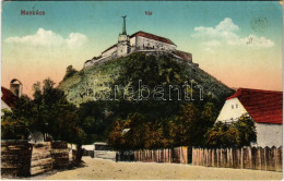 T2/T3 1932 Munkács, Mukacheve, Mukacevo; Vár. Vasúti Levelezőlapárusítás 1-1915. / Castle (EK) - Non Classés