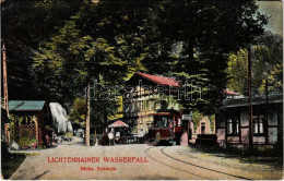 ** T2/T3 Sebnitz, Lichtenhainer Wasserfall / Waterfall, Tram (fl) - Non Classificati