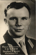 ** T2/T3 Jurij (Yuri) Gagarin (1934-1968), Első Ember Az Világűrben, űrhajós / Soviet Pilot And Cosmonaut Who Became The - Zonder Classificatie