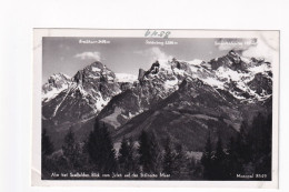 E6160) ALM Bei SAALFELDEN - Blick Vom Jufen Auf Das Steinerne Meer . Alte FOTO AK - Saalfelden