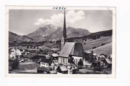 E6165) ALM Bei SAALFELDEN Kirche U. Häuser FOTO AK Monopol 17671 ALT ! - Saalfelden
