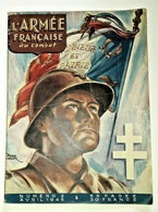 L'armée Françaises Au Combat 2 Dessin CALVO 1945 Libération De La CORSE Cheminot - Sagédition