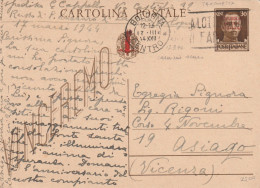 INTERO POSTALE 1944 RSI C 30 SS TIMBRO BOLOGNA (YK157 - Stamped Stationery