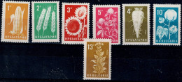 BULGARIA  1965 AGRICULTURAL PRODUCTS MI No 1522-8 MNH VF!! - Ungebraucht