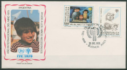 Argentinien 1979 Jahr Des Kindes Zeichnungen 1427/28 FDC (X99457) - FDC
