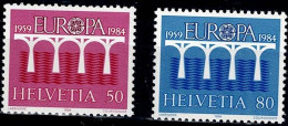 SWITZERLAND 1984 EUROPA CEPT MI No 1270-1 MNH VF!! - Ungebraucht