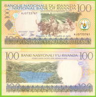 RWANDA 100 FRANCS 2003 P-29b UNC - Rwanda