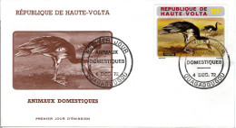 FDC  UPPER VOLTA, Goose    /  HAUTE VOLTA  Lettre De Première Jour, L`oie     1972 - Oies