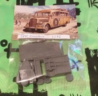 Kit Maqueta Para Montar Y Pintar - Vehículo Militar . Opel Blitz Omnibus W39 - 1/72. - Militaire Voertuigen