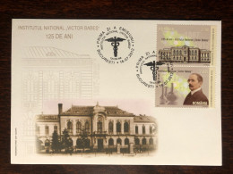 ROMANIA FDC COVER 2012 YEAR DOCTOR BABES HOSPITAL HEALTH MEDICINE STAMPS - FDC