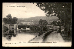 22 - ENVIRONS DE GOUAREC- VIEUX PONT DE BON-REPOS - CANAL DE NANTES A BREST - Gouarec