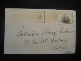 TAREN POINT 1984 S. S. Fram Ship Cancel Cover AAT Australian Antarctic Territory Antarctiqu Antarctica Australia - Storia Postale