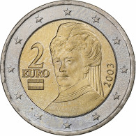 Autriche, 2 Euro, 2003, Vienna, SPL, Bimétallique, KM:3089 - Oostenrijk