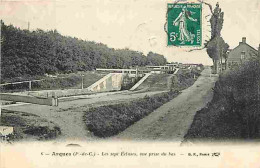 62 - Arques - Les Sept Ecluses - Vue Prise Du Bas - Ecrite En 1912 - CPA - Voir Scans Recto-Verso - Arques