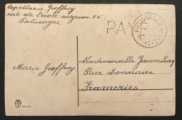 Carte Postale - Grifee PAYE + Paturages 1 - Obl. De Fortune SANS DATE - Noodstempels (1919)