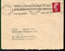 MONACO - 1980 - POUR NEUFCHÂTEAU -  - Postmarks