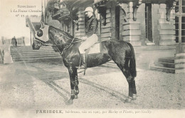 Hippisme * La France Chevaline N°53 1909 * Concours Centrale Hippique * Cheval FARIBOLE Baie Brune Jockey - Paardensport