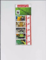 BELGIQUE - BELGIE Mijn Zegel DUOSTAMP  -  Strook Van 5 Postzegels WWF Geseald - Andere & Zonder Classificatie