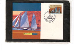 TEM20043 - IMPERIA 11.8.2002  /  FDC " RADUNO VELE D'EPOCA " - Sailing