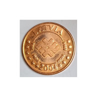 LETTONIE - 1 CENT 2004 - ESSAI - SPL - Lettonie