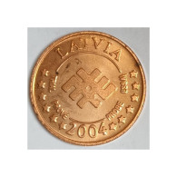 LETTONIE - 2 CENT 2004 - ESSAI - SPL - Latvia