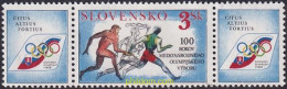 728118 MNH ESLOVAQUIA 1994 CENTENARIO DEL COMITE OLIMPICO INTERNACIONAL - Unused Stamps