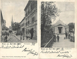 1903 - BAD HALL , 2 Stk.  Gute Zustand, 2 Scan - Bad Hall