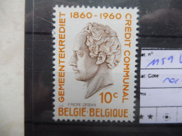 Belgique/belgie 1159 V1 Mnh Neuf ** Parfait 1960 - 1961-1990