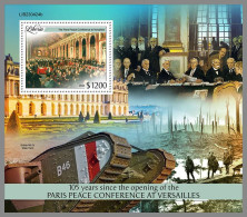 LIBERIA 2023 MNH WWI Peace Conference Of Versailles S/S – OFFICIAL ISSUE – DHQ2413 - 1. Weltkrieg