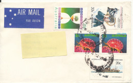 Australia Cover Sent Air Mail To Germany DDR 1985 Topic Stamps Incl. Antarctic Stamp - Cartas & Documentos